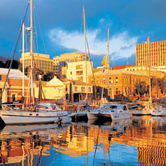 Australia, Tasmania, Hobart's waterfront