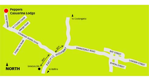 Casuarina-map