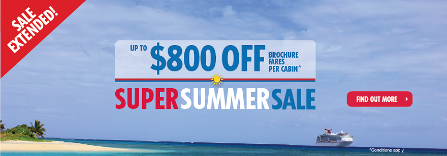 carnival cruise coupons