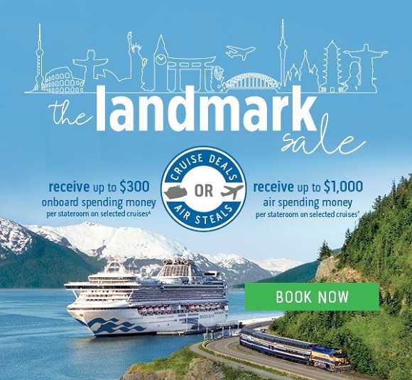Princess Cruises Landmark Sale